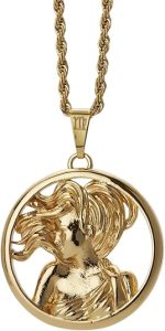 Eternal Rose - Virgo Necklace for men