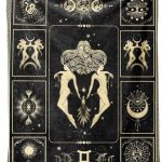 Gemini Gifts Constellation Blanket Astrology Decor Blanket Lightweight Microfiber Gemini Zodiac Sun and Moon Decor Birthday Graduation Meaningful Gifts Gemini Gifts for Women Men 40"X50" - Gemini Blanket for men