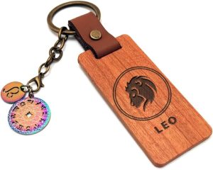 Hometu - Leo Keychain for men