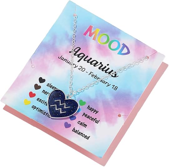 COLORFUL BLING - Aquarius Necklace for men