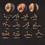 SMDSAZ - Virgo Earrings for men