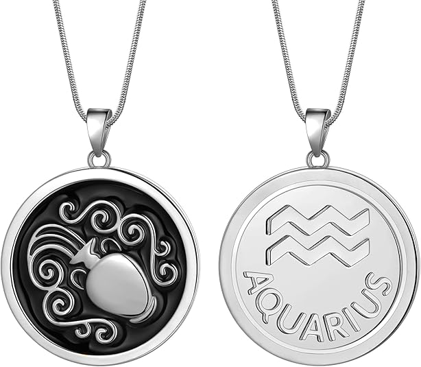 Hipunk - Aquarius Necklace for men