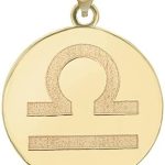 Claddagh Gold - Libra Necklace for men