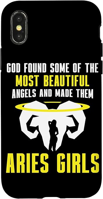 iPhone X/XS Aries Pajamas Gifts Fan Clothing April Zodiac Sign Outfits Case - Aries Phone Case for men