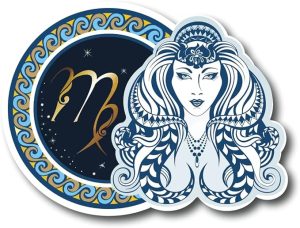 Virgo | Zodiak Sign |Great Gift Idea|Decal Sticker|2 Pack|5 Inch Stickers|S10584 - Scorpio Sticker for men