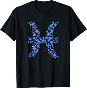 Cool Astronomy Merch - Pisces T-Shirt for men