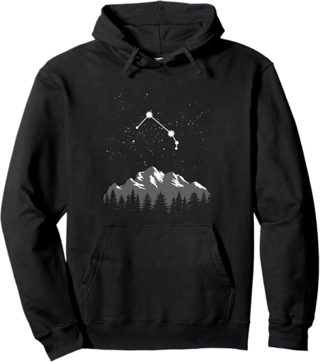 Zodiac Sign Aries Constellation Hobby Astronomers Pullover Hoodie - Aries Hoodie for men