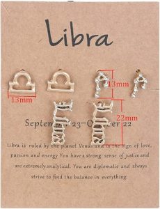 COLORFUL BLING - Libra Jewelry for men
