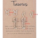 COLORFUL BLING - Taurus Earrings for men