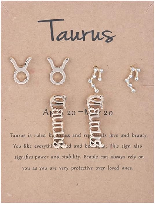 Fuqimanman2020 - Taurus Earrings for men