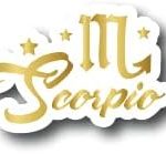 Scorpio | Zodiak Sign |Great Gift Idea|Decal Sticker|2 Pack|5 Inch Stickers|FBMS10705 - Scorpio Sticker for men
