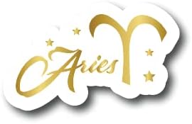 Aries | Zodiak Sign |Great Gift Idea|Single |5 Inch Magnet | Made in The USA | Car Auto Tool Box RefrigeratorMagnet|MAGS10697 - Aries Sticker for men