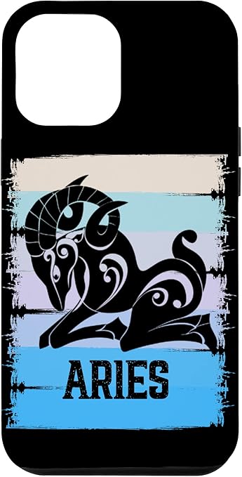 iPhone 12 Pro Max March Zodiac Aries Stuff Ram Symbol Star Sign April Born Case - Aries Phone Case for men