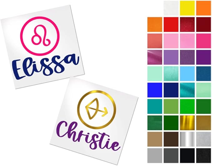 Zodiac Sign Car Decal, Astrology Decals for Car, Astrology Window Decals, Aries Decal Sticker, Taurus Vinyl Decal, Gemini, Cancer, Leo, Virgo, Libra, Scorpio, Sagittarius, Capricorn, Aquarius, Pisces - Aries Sticker for men