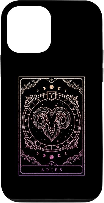 iPhone 12 mini Aries Birthday Present Women Girl Zodiac Sign Aries Case - Aries Ring for men