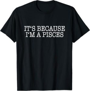Horoscope Zodiac Sign Astrology - Pisces T-Shirt for men