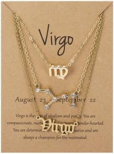 COLORFUL BLING - Virgo Jewelry for men
