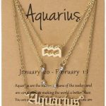 COLORFUL BLING - Aquarius Necklace for men