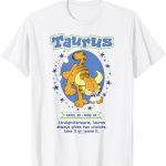Garfield Taurus Zodiac Sign Horoscope Humour T-Shirt - Taurus for men