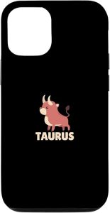 iPhone 12/12 Pro Taurus Zodiac Sign Facts Funny Bull Horoscope Astrology Case - Taurus Phone Case for men