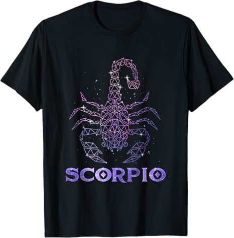 Scorpio Horoscope Astrology Symbol Zodiac Sign T-Shirt - Scorpio Products for men