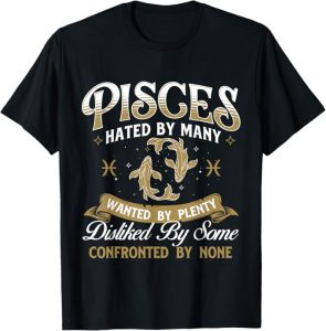 Pisces Zodiac Sign Shirts - Pisces T-Shirt for men
