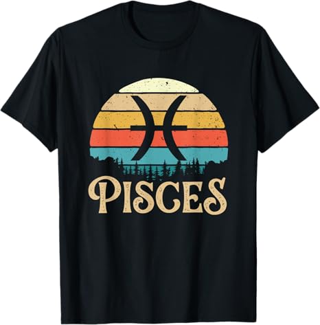 Pisces Zodiac Sign Shirts - Pisces T-Shirt for men