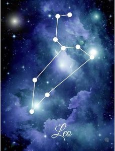 Full Round Drill Leo Zodiac Sign Diamond Art Painting Art Kits for Adults Beginners Paint with Gem Crystal Home Wall Decor 12x16 Inch - Leo Canvas for men