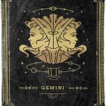 Premium Design Gemini Zodiac Blanket Horoscope Design, Gift for Friends and Family for Birthday, Christmas, Anniversary, House Warming Gift, Super Soft, Silky Smooth Light Weight Warm Bed Blanket - Gemini Blanket for men