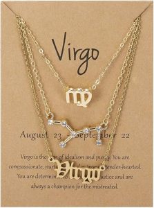 Fuqimanman2020 - Virgo Necklace for men