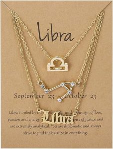 Fuqimanman2020 - Libra Necklace for men