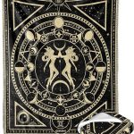 Gemini Zodiac Blanket, Gemini Gifts for Women Moon Constellation Astrology Witchy Throw Blanket 60"X50" - Gemini Blanket for men