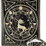 Sagittarius Zodiac Blanket, Sagittarius Zodiac Gifts for Women Moon Constellation Witchy Astrology Throw Blanket 60"X50" - Sagittarius Home Decor for men