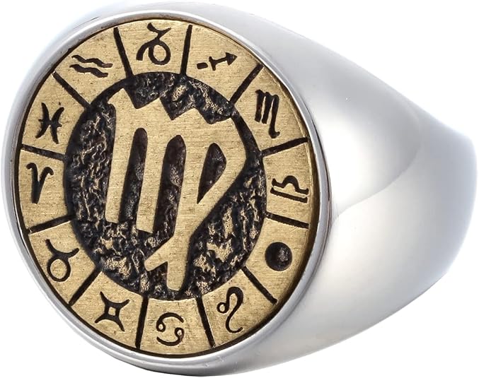 Sinoyp - Virgo Ring for men