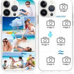 Personalized Astrology Zodiac Sign Collage Pictures Phone Case Design Your Aquarius Sign for iPhone 16 15 14 13 12 11 Galaxy S25 S24 S23 S22 S21 A16 A15 A14 A54 Custom Gift - Aquarius Phone Case for men