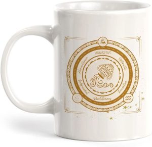 Aquarius Zodiac Sign 11oz Coffee Mug - Aquarius Mug for men