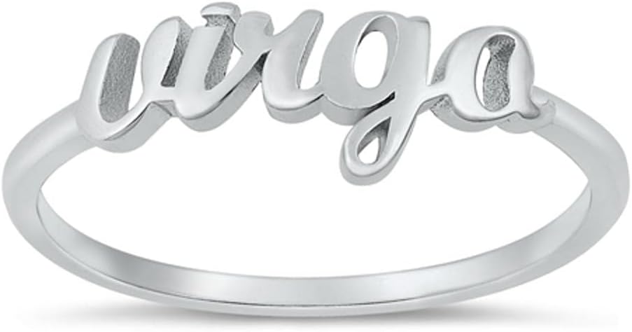 Sac Silver - Virgo Ring for men