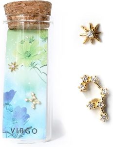 HAPPILY PLANTS - Virgo Earrings for men