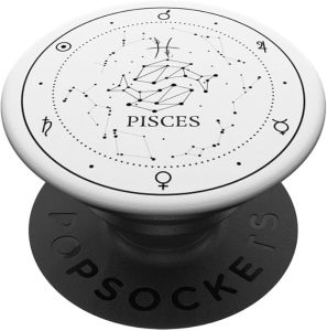 Celestial Pisces Zodiac Sign Astrology PopSockets Adhesive PopGrip - Pisces for men