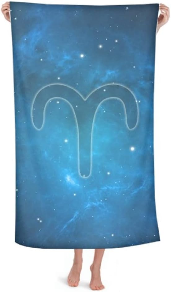 Starry Night Aries Zodiac Constellation Throw Blanket Soft Warm Flannel - Aries Blanket for men
