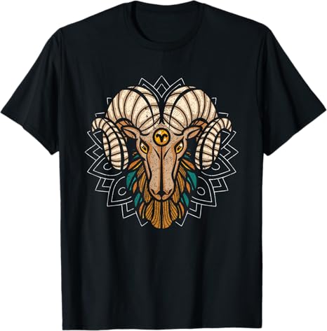 Aries Zodiac Sign Astrology Horoscope March April T-Shirt - Aries T-Shirt for men