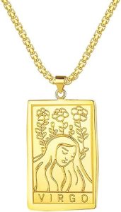 CSIYANJRY99 - Virgo Necklace for men