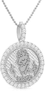 USDIAMONDKING - Virgo Jewelry for men