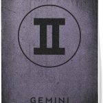 Lantern Press Gemini, Astrological Sign, Zodiac (12x18 Art Print, Travel Poster Wall Decor) - Gemini Canvas for men