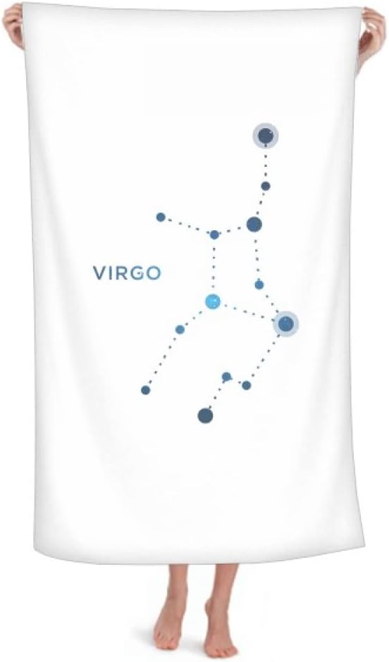 Virgo Constellation Sign Zodiac Throw Blanket Soft Warm Flannel - Virgo Blanket for men