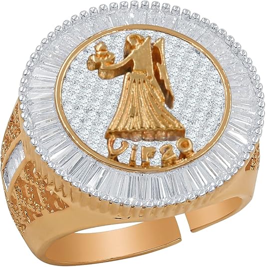 USDIAMONDKING - Virgo Ring for men