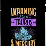 iPhone X/XS Warning I'm A Taurus And Mercury Is In Retrograde Horoscope Case - Taurus Phone Case for men