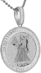 USDIAMONDKING - Virgo Jewelry for men