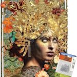 Jena DellaGrottaglia: Cosmic Zodiac - Virgo Wall Poster with Push Pins - Virgo Poster for men