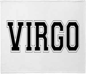 CafePress Virgo Throw Blanket Super Soft Fleece Plush Throw Blanket, 60"x50" - Virgo Blanket for men